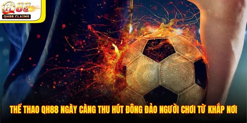 thể thao qh888 ngày càng thu hút đông đảo người chơi